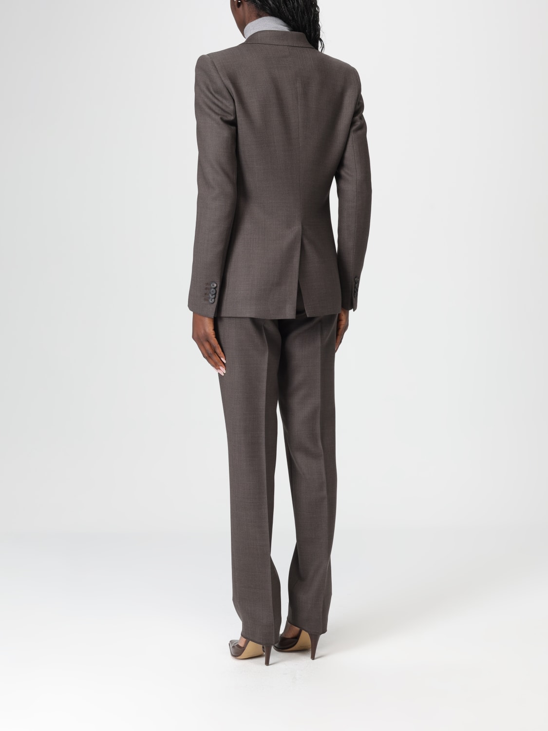 TAGLIATORE 西装: 连衣裙 女士 Tagliatore, 棕色 - Img 3