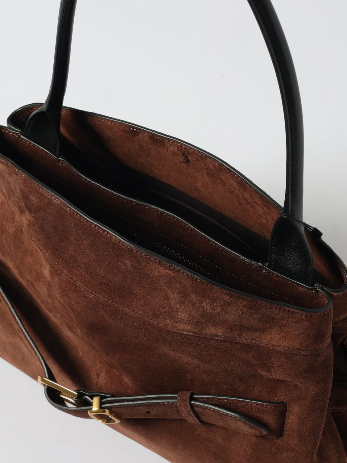 MARC JACOBS BORSA A SPALLA: Borsa Dakota Marc Jacobs in camoscio , Marrone - Img 3