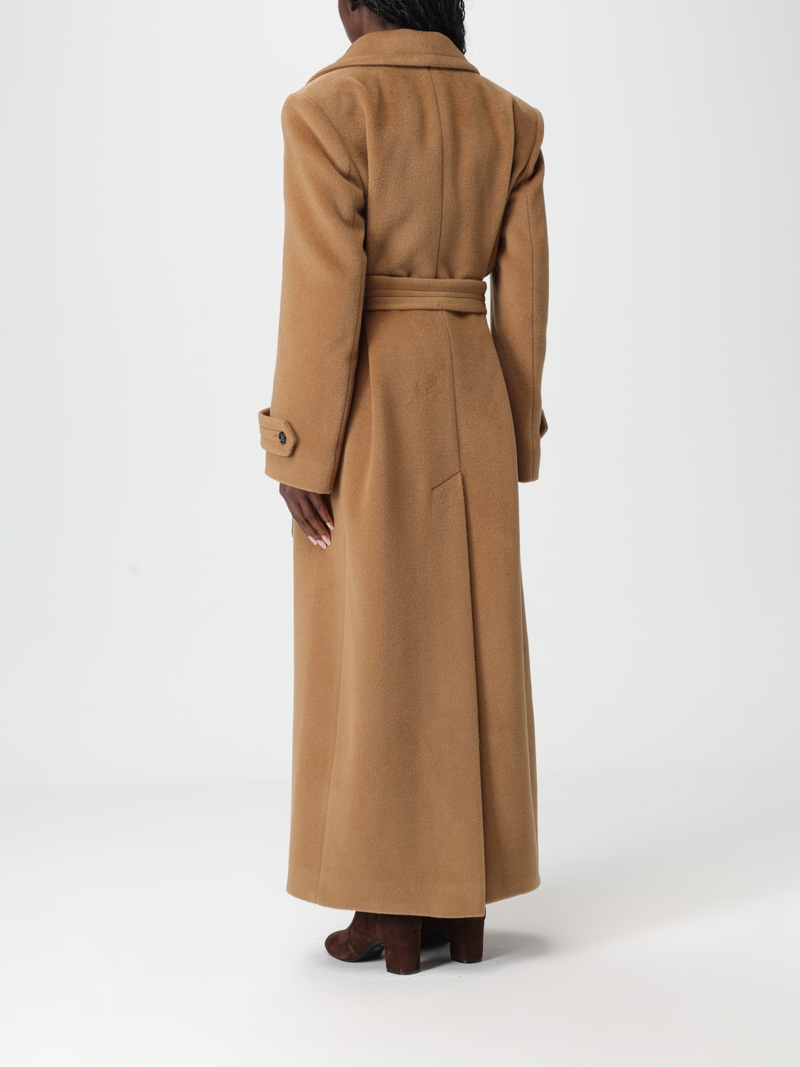 TAGLIATORE 大衣: 大衣 女士 Tagliatore, 米色 - Img 2