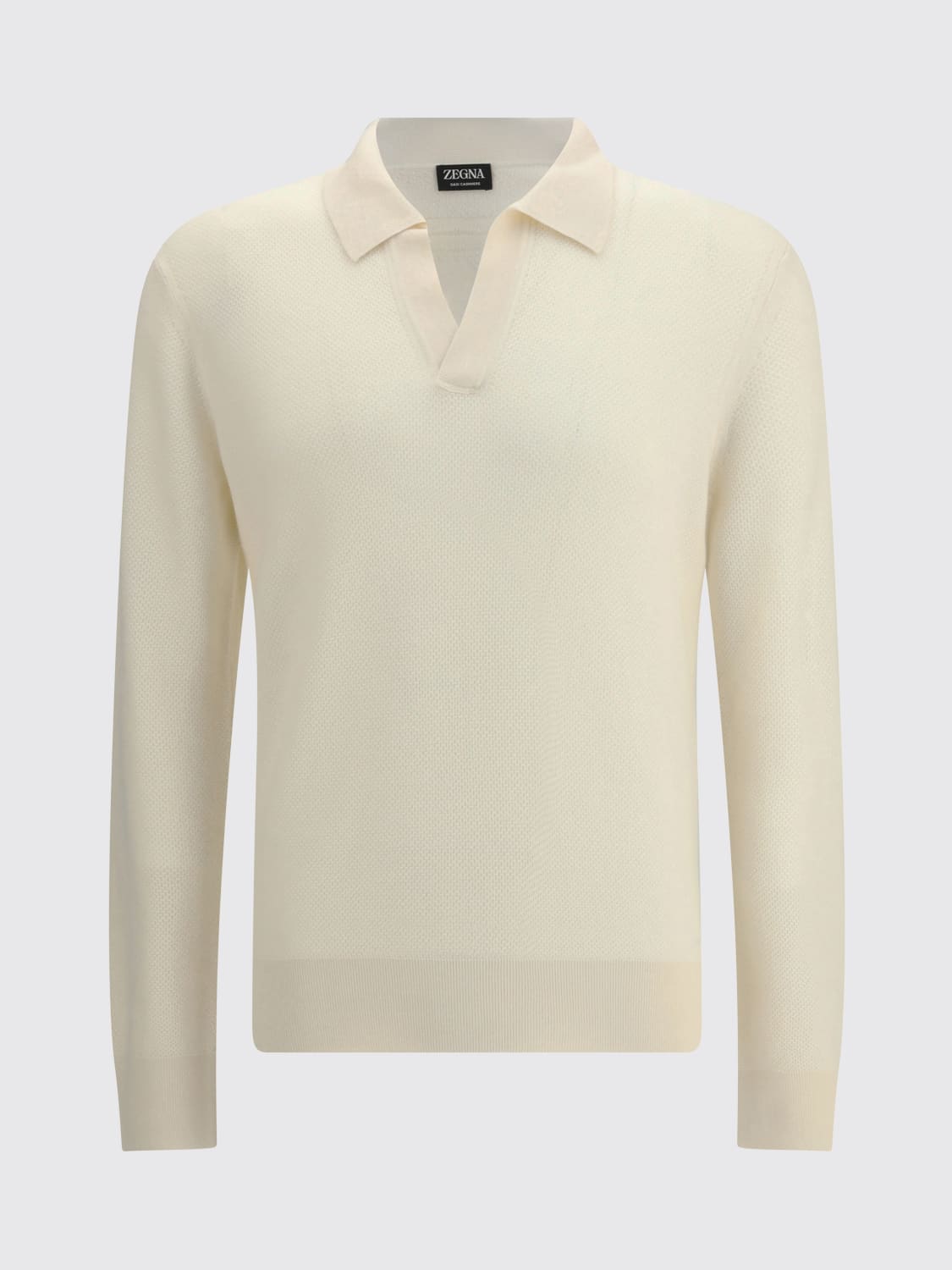ZEGNA POLO SHIRT: T-shirt men Zegna, White - Img 1