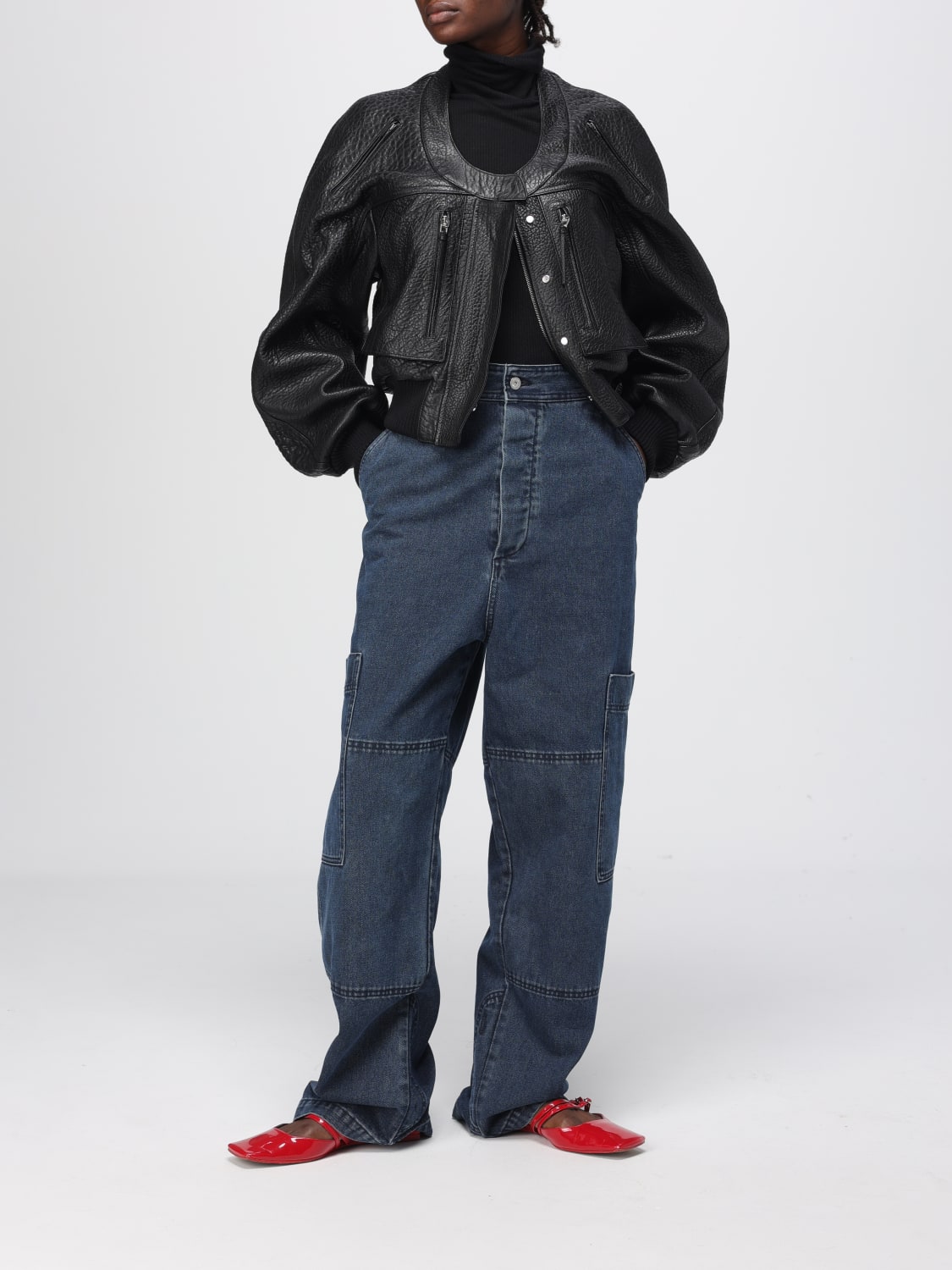 JACQUEMUS JACKET: Shirt woman Jacquemus, Black - Img 2