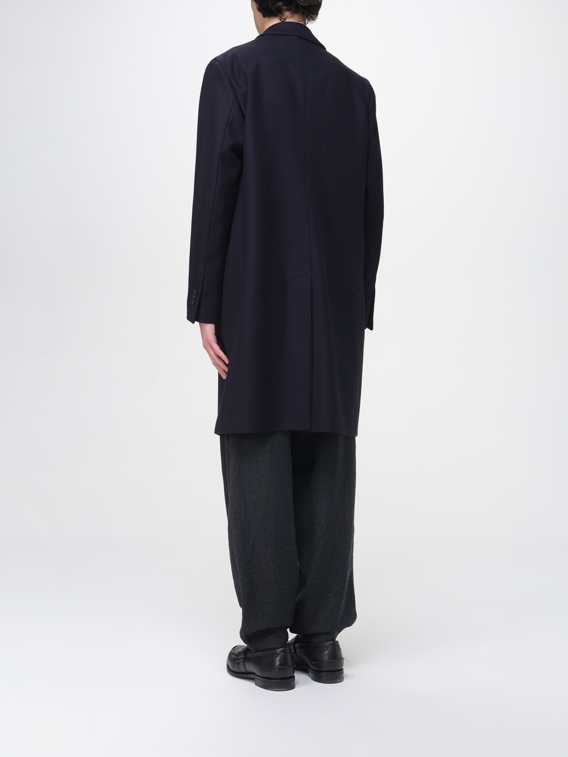 BOGLIOLI COAT: Coat men Boglioli, Blue - Img 2