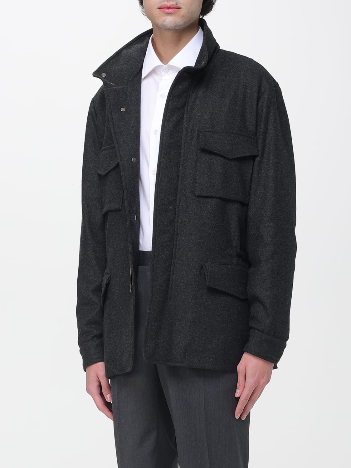 BOGLIOLI JACKET: Blazer men Boglioli, Grey - Img 3