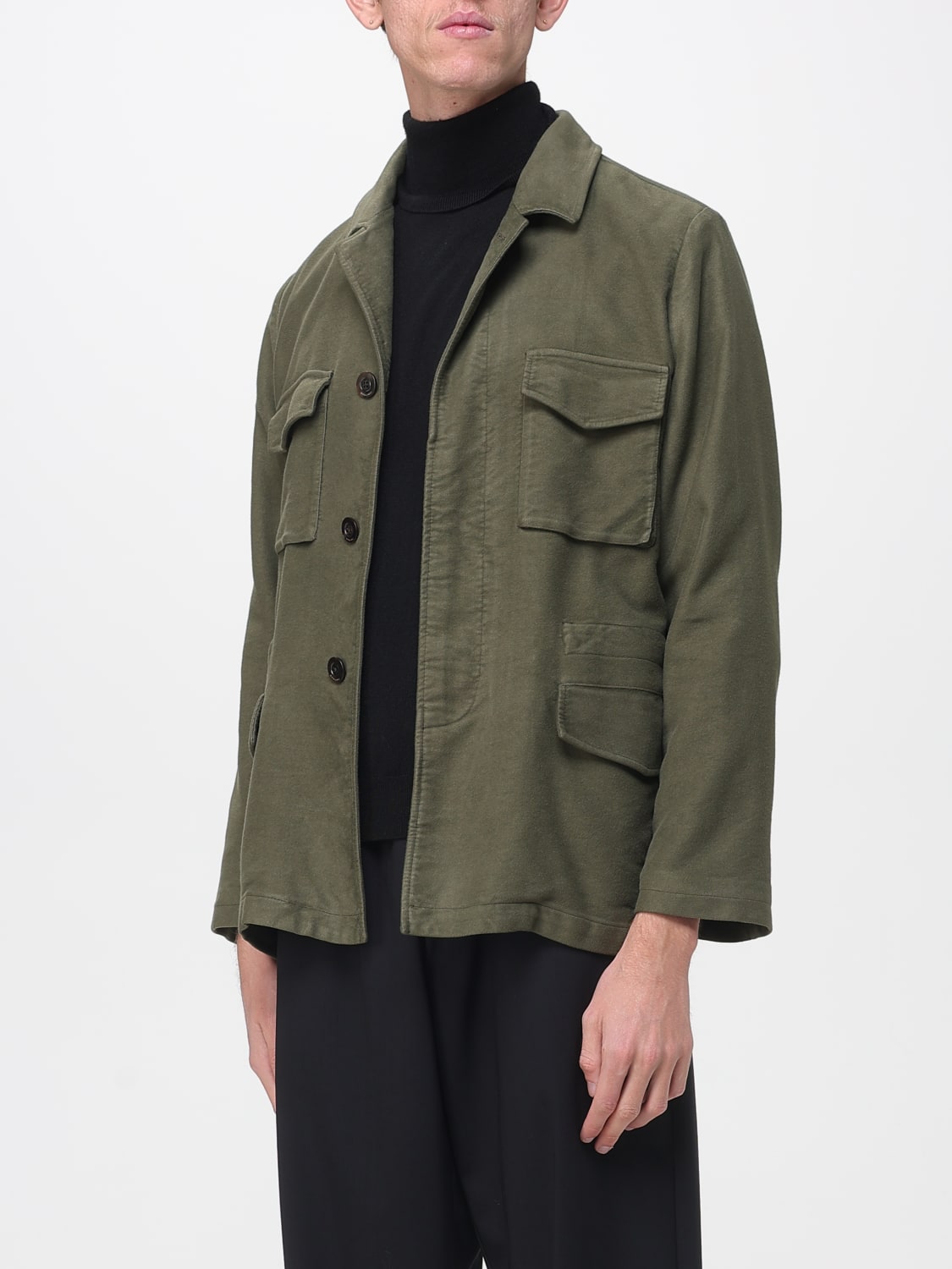 BOGLIOLI JACKET: Blazer men Boglioli, Kaki - Img 3