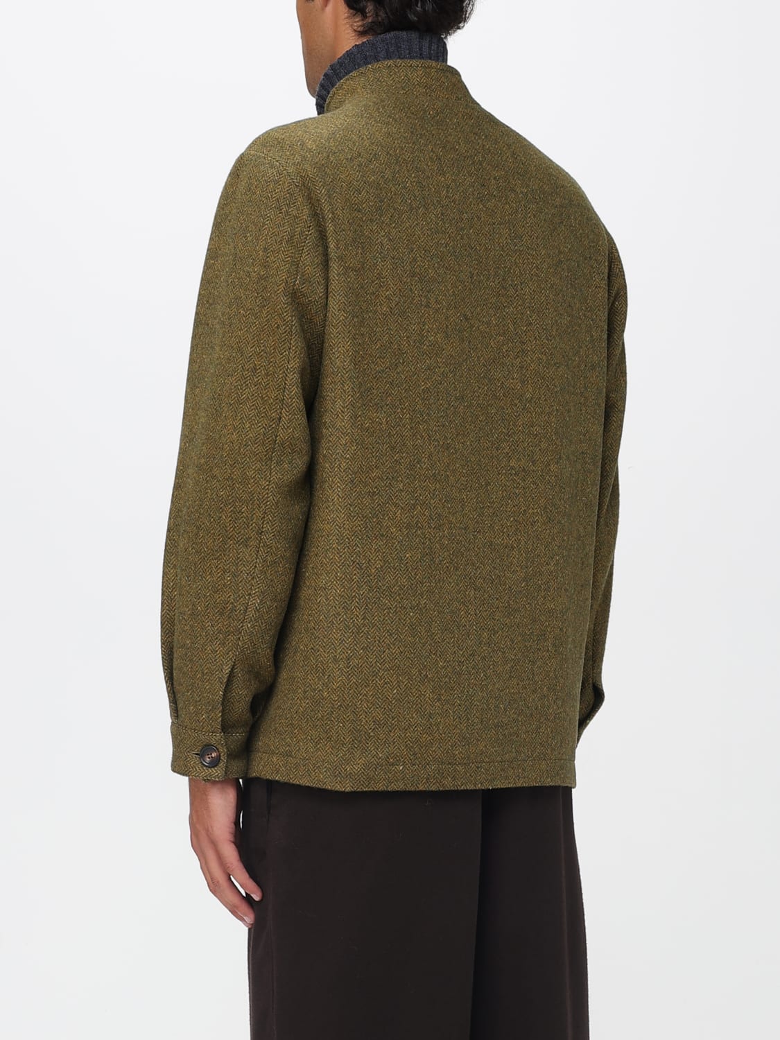 DOPPIAA COAT: Jacket men Doppiaa, Green - Img 2