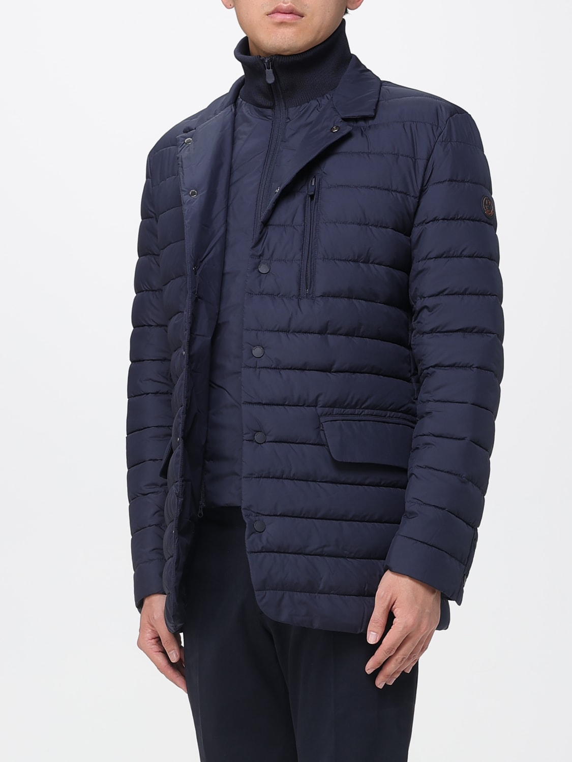 SAVE THE DUCK JACKE: Jacke herren Save The Duck, Blau - Img 3