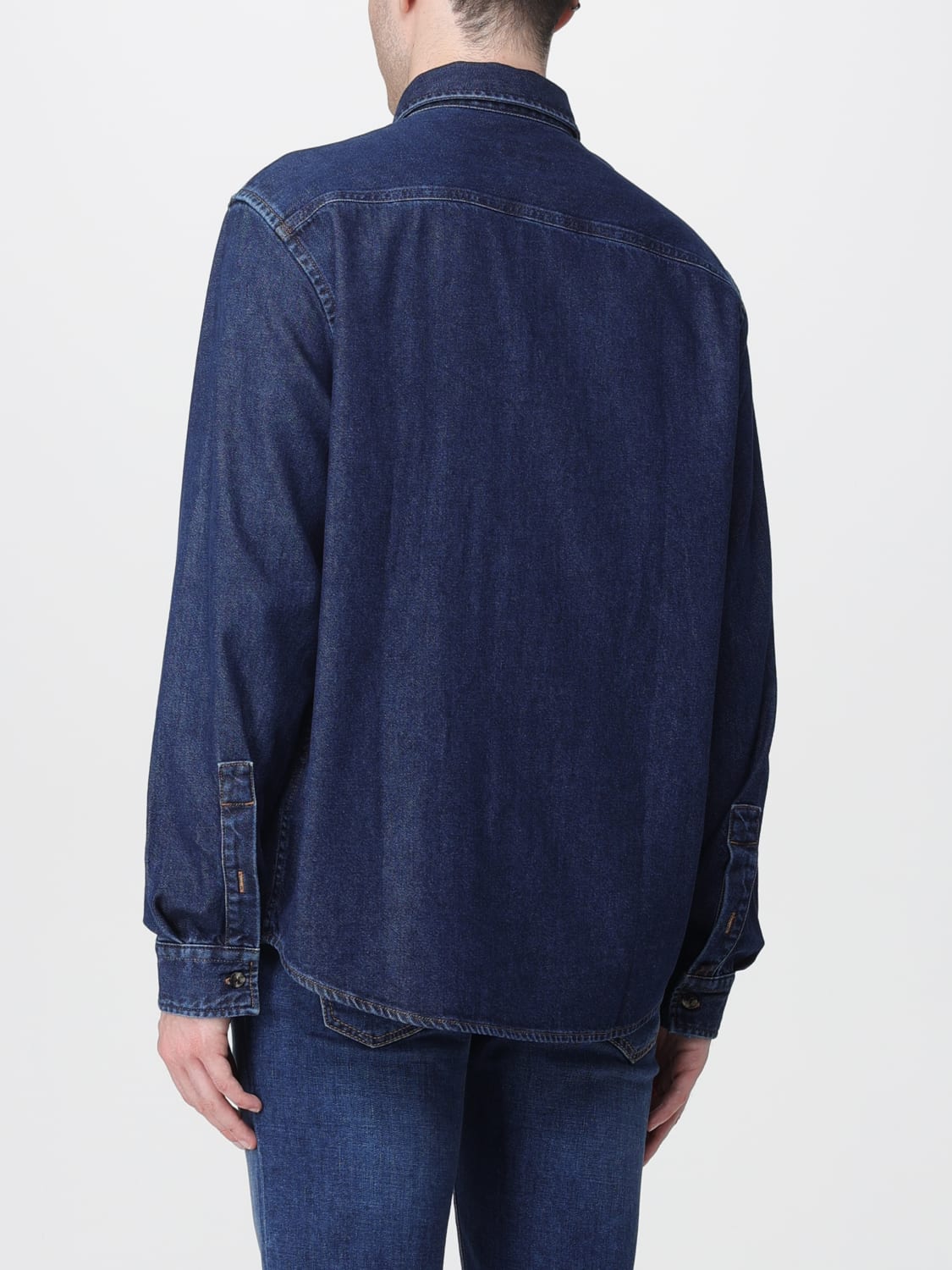 JACOB COHEN SHIRT: Shirt men Jacob Cohen, Denim - Img 2