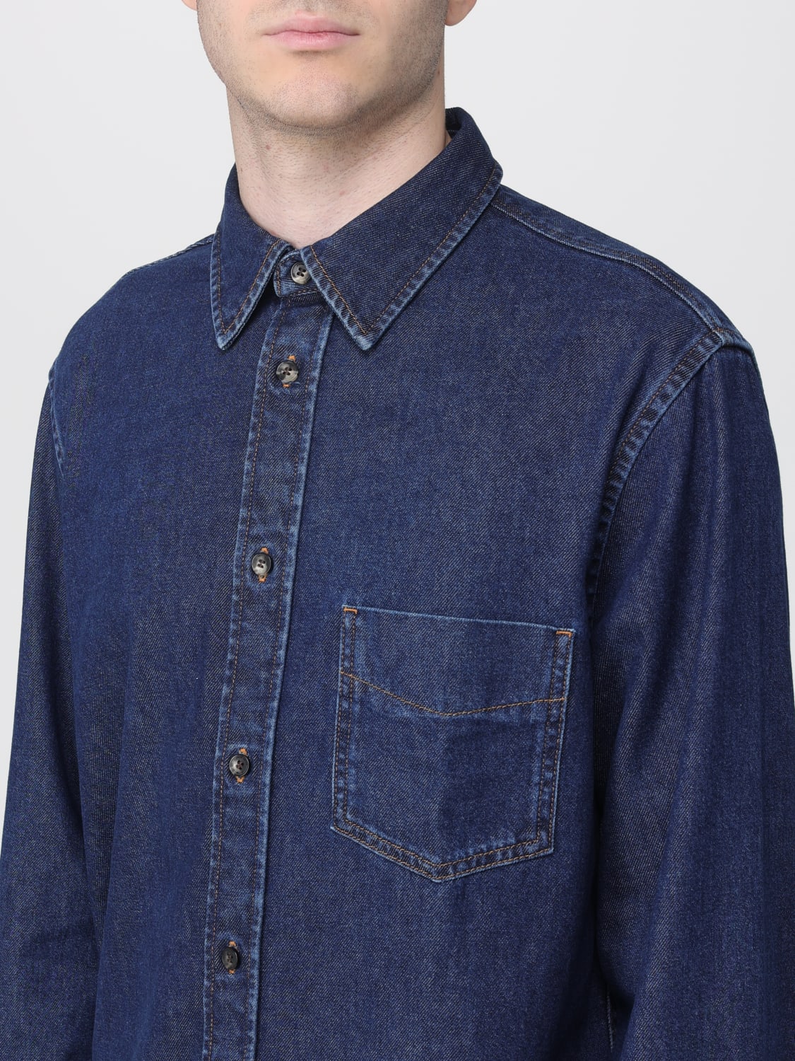 JACOB COHEN SHIRT: Shirt men Jacob Cohen, Denim - Img 3