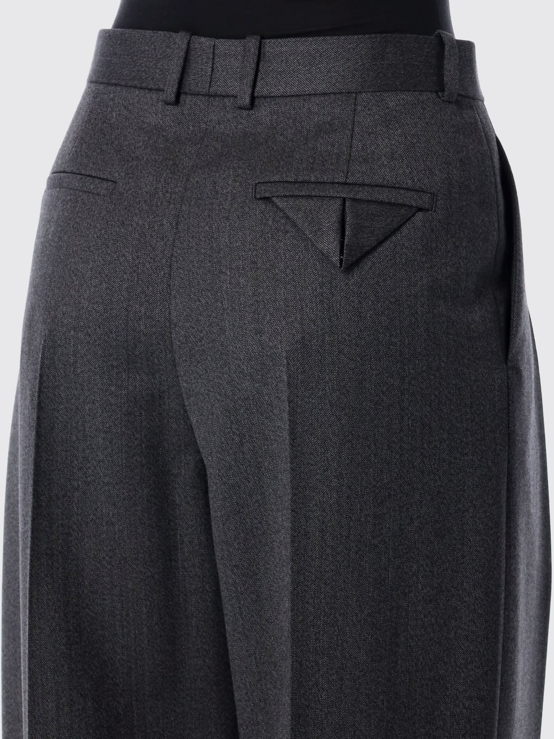 BOTTEGA VENETA PANTS: Pants woman Bottega Veneta, Grey - Img 3