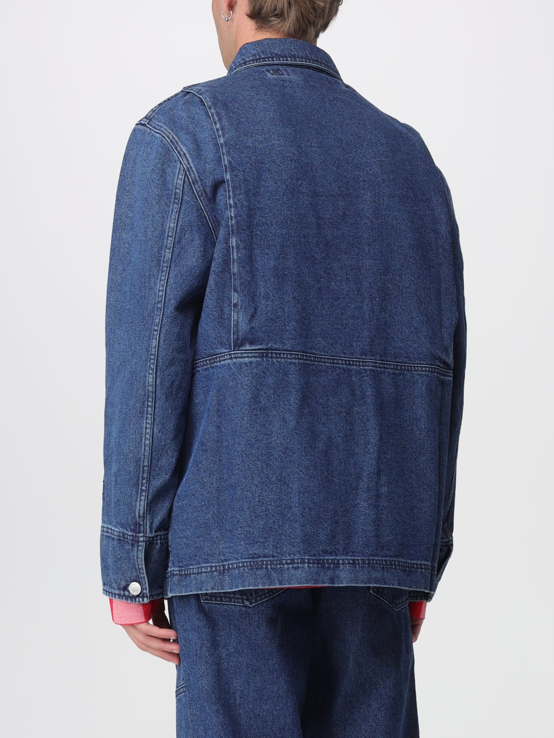 ÉTUDES STUDIO JACKET: Coat men Études, Blue - Img 3