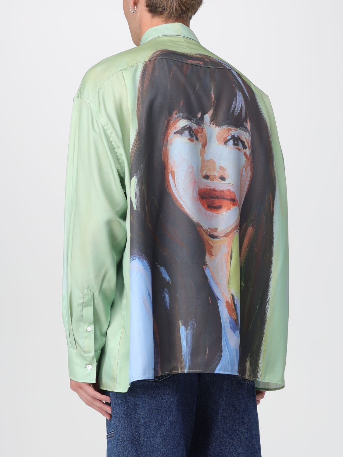 ÉTUDES STUDIO HEMD: Hemd herren Études, Grün - Img 3