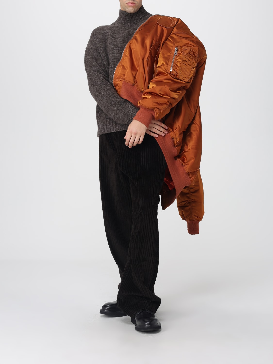 ÉTUDES STUDIO SWEATER: Sweater men Études, Brown - Img 2