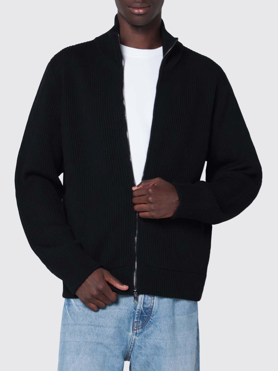 ROBERTO COLLINA PULLOVER: Pullover herren Roberto Collina, Schwarz - Img 1