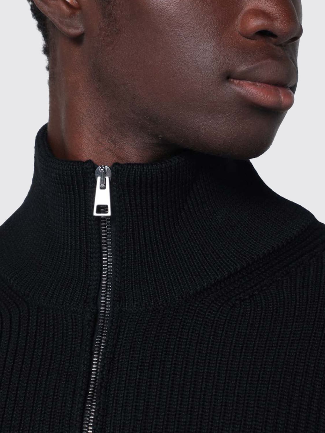 ROBERTO COLLINA PULLOVER: Pullover herren Roberto Collina, Schwarz - Img 3