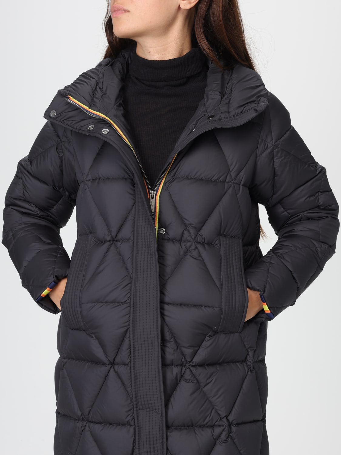 K-WAY 재킷: 재킷 여성 K-way, 블랙 - Img 4