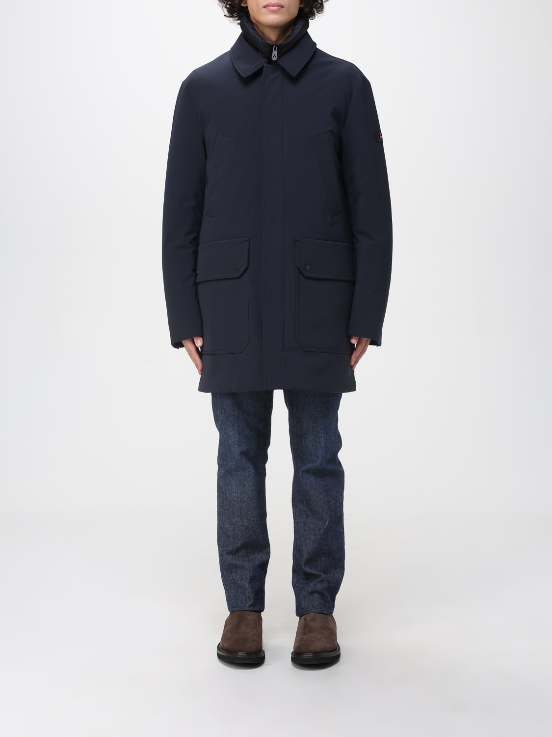 PEUTEREY COAT: Coat men Peuterey, Blue - Img 1