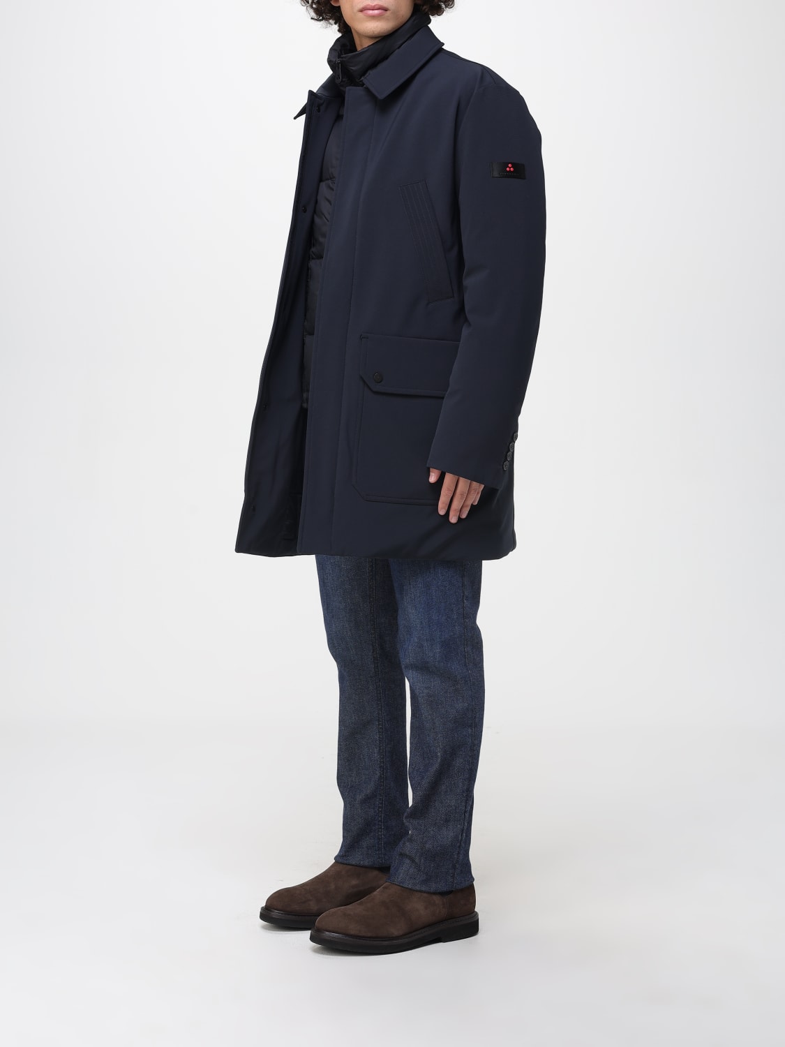 PEUTEREY COAT: Coat men Peuterey, Blue - Img 3