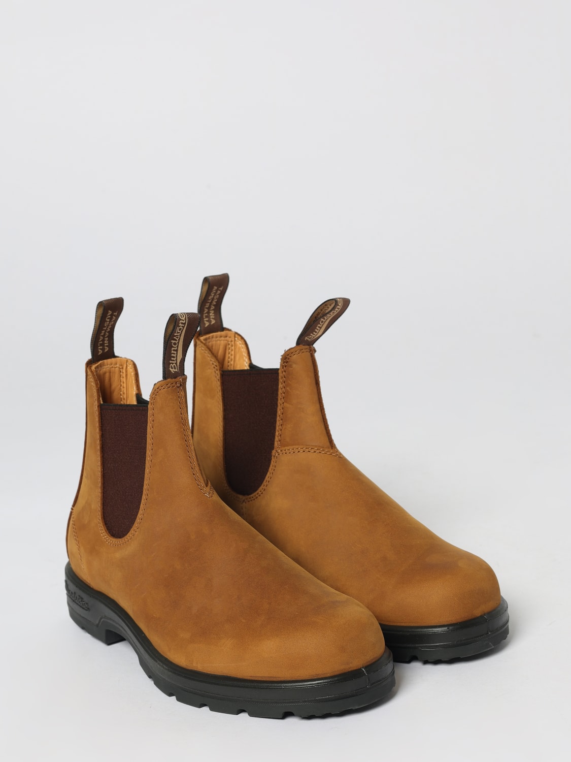 BLUNDSTONE STIVALETTI: Stivaletto in pelle scamosciata Blundstone, Sabbia - Img 2