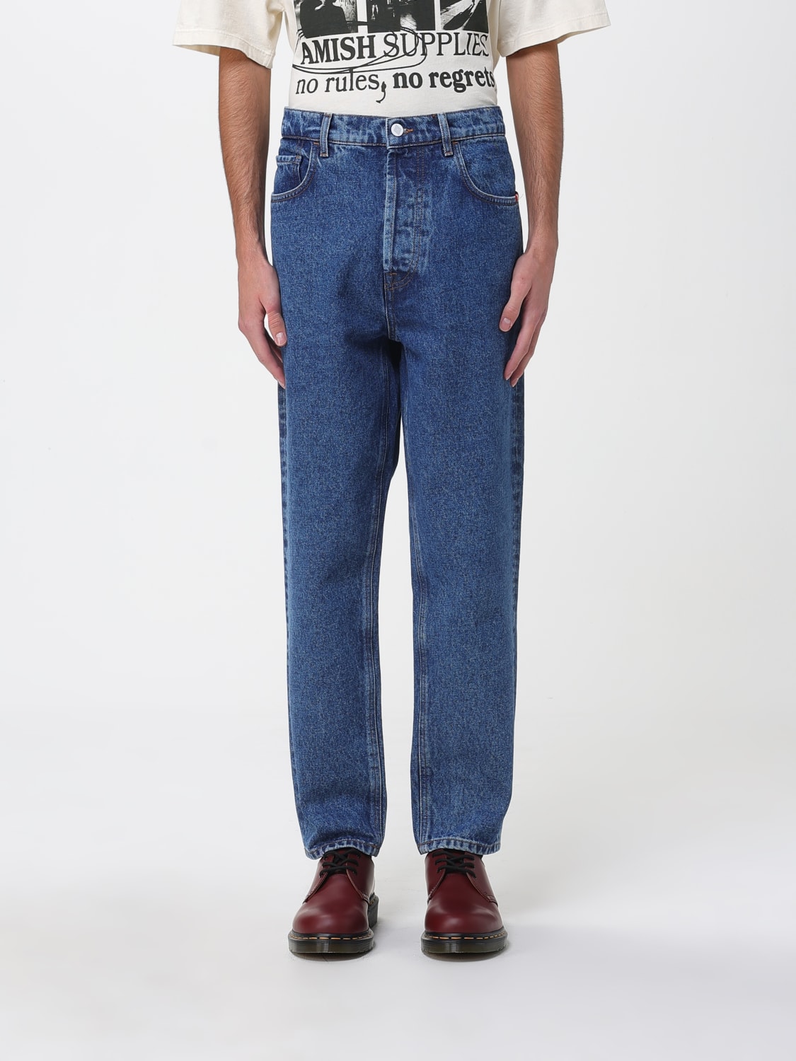 AMISH JEANS: Jeans men Amish, Blue - Img 1