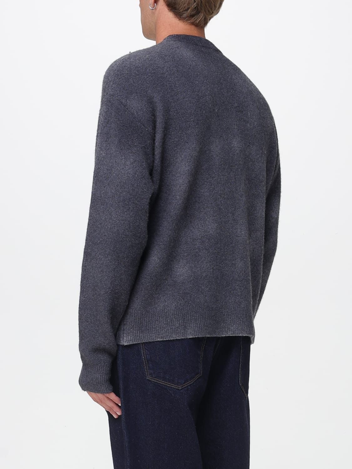 AMISH SWEATER: Sweater men Amish, Grey - Img 2