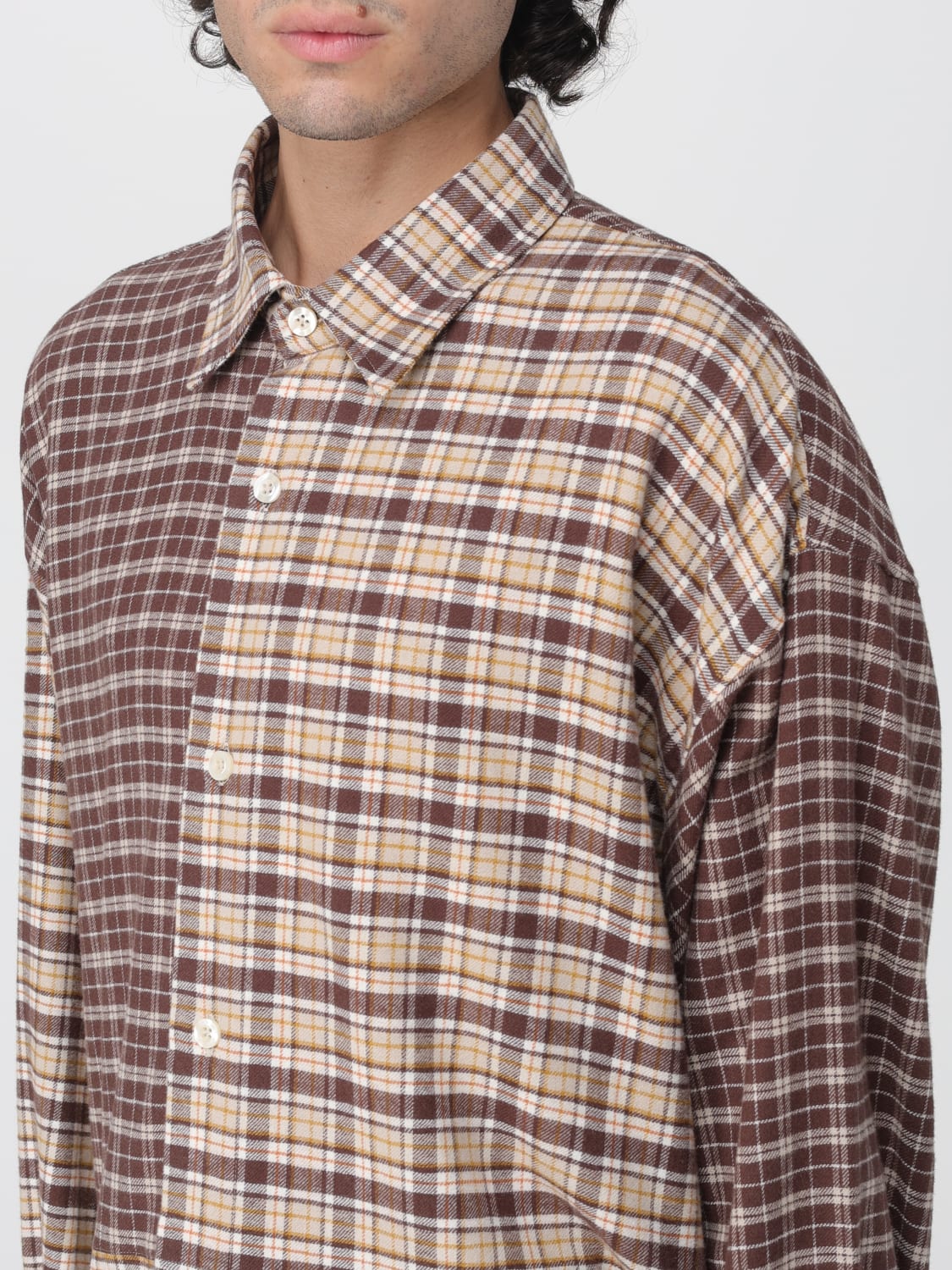 AMISH SHIRT: Shirt men Amish, Brown - Img 3