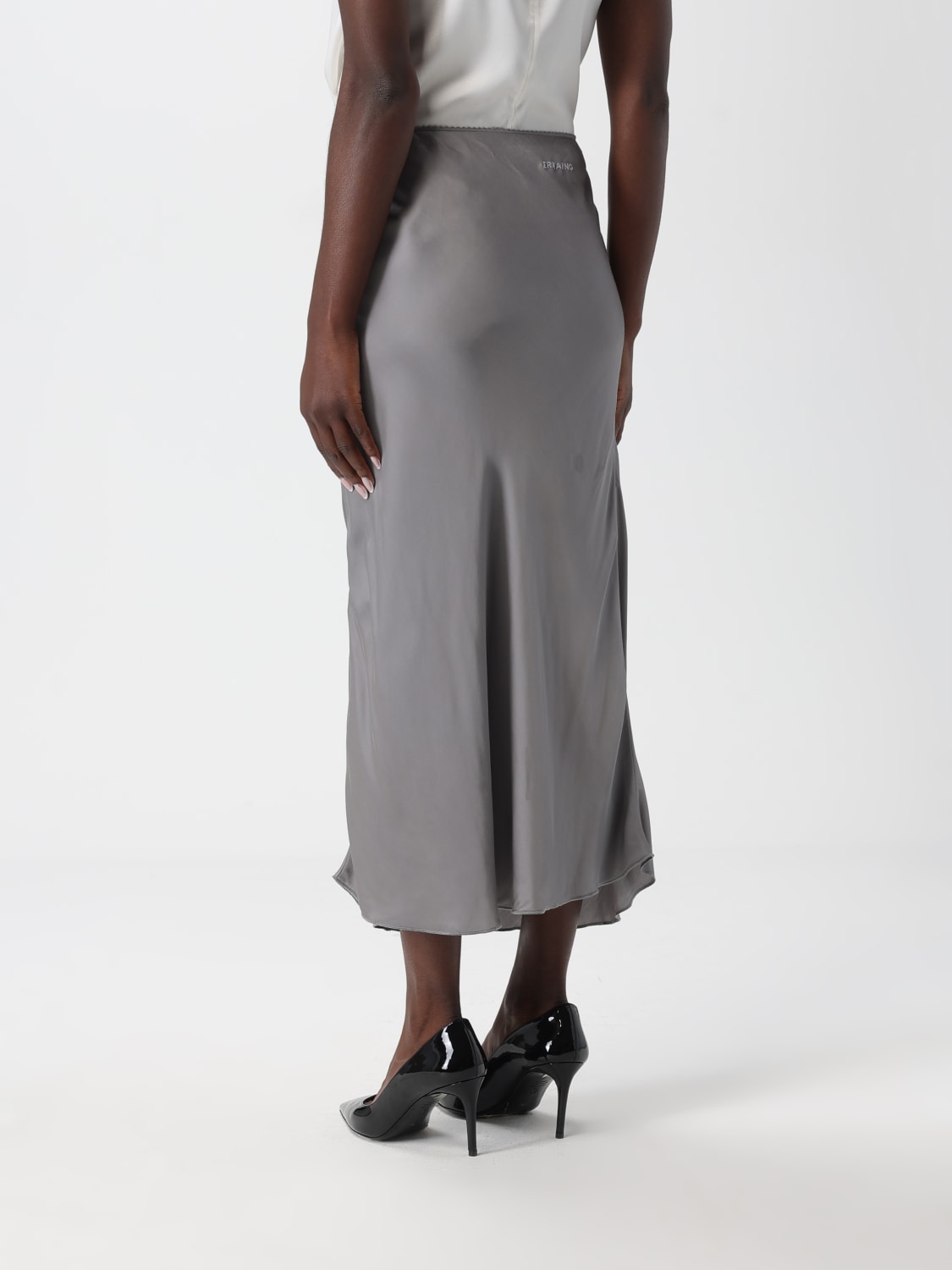 ERMANNO SCERVINO SKIRT: Skirt woman Ermanno Scervino, Grey - Img 3