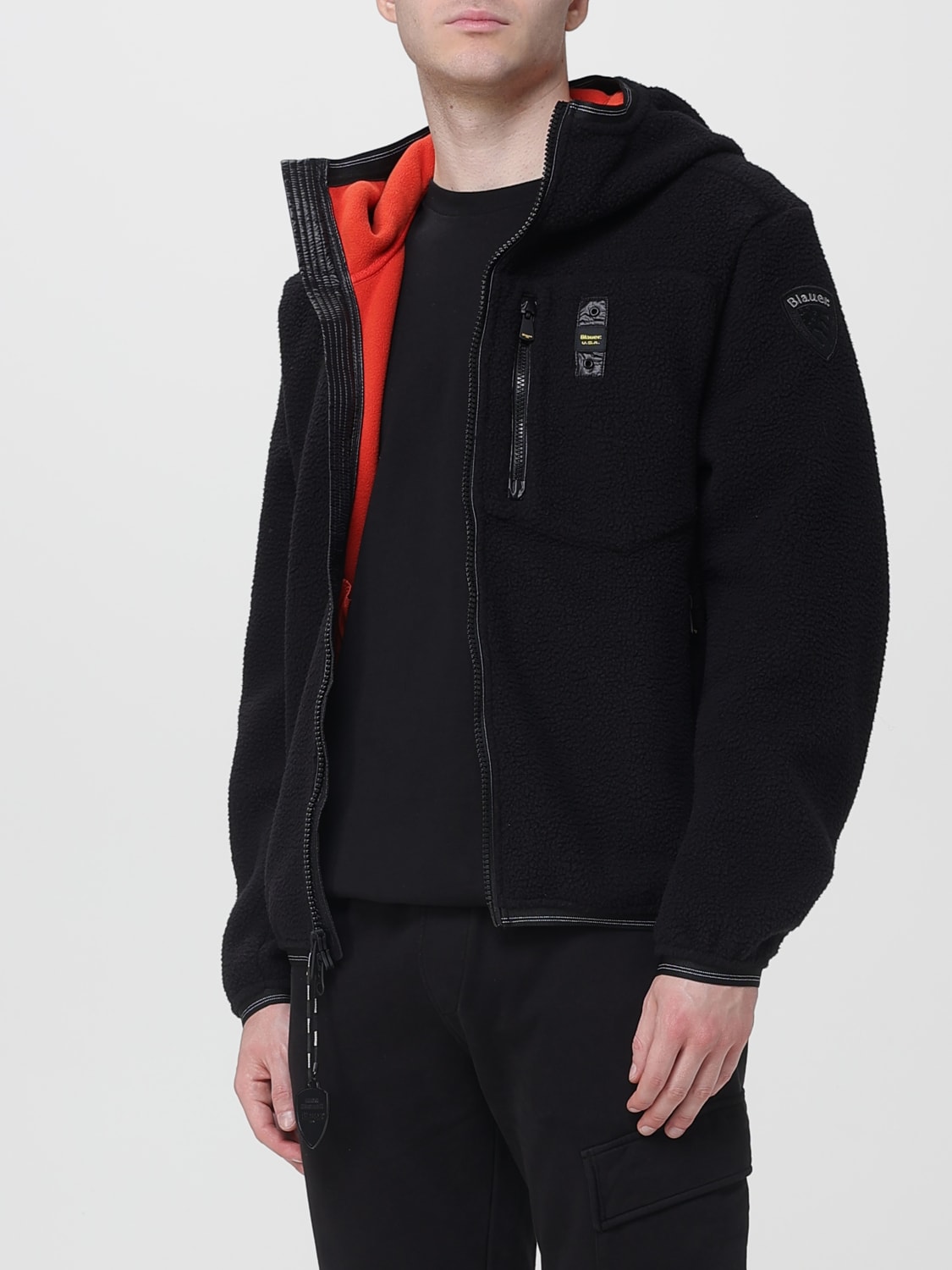 BLAUER JACKET: Jacket men Blauer, Black - Img 3