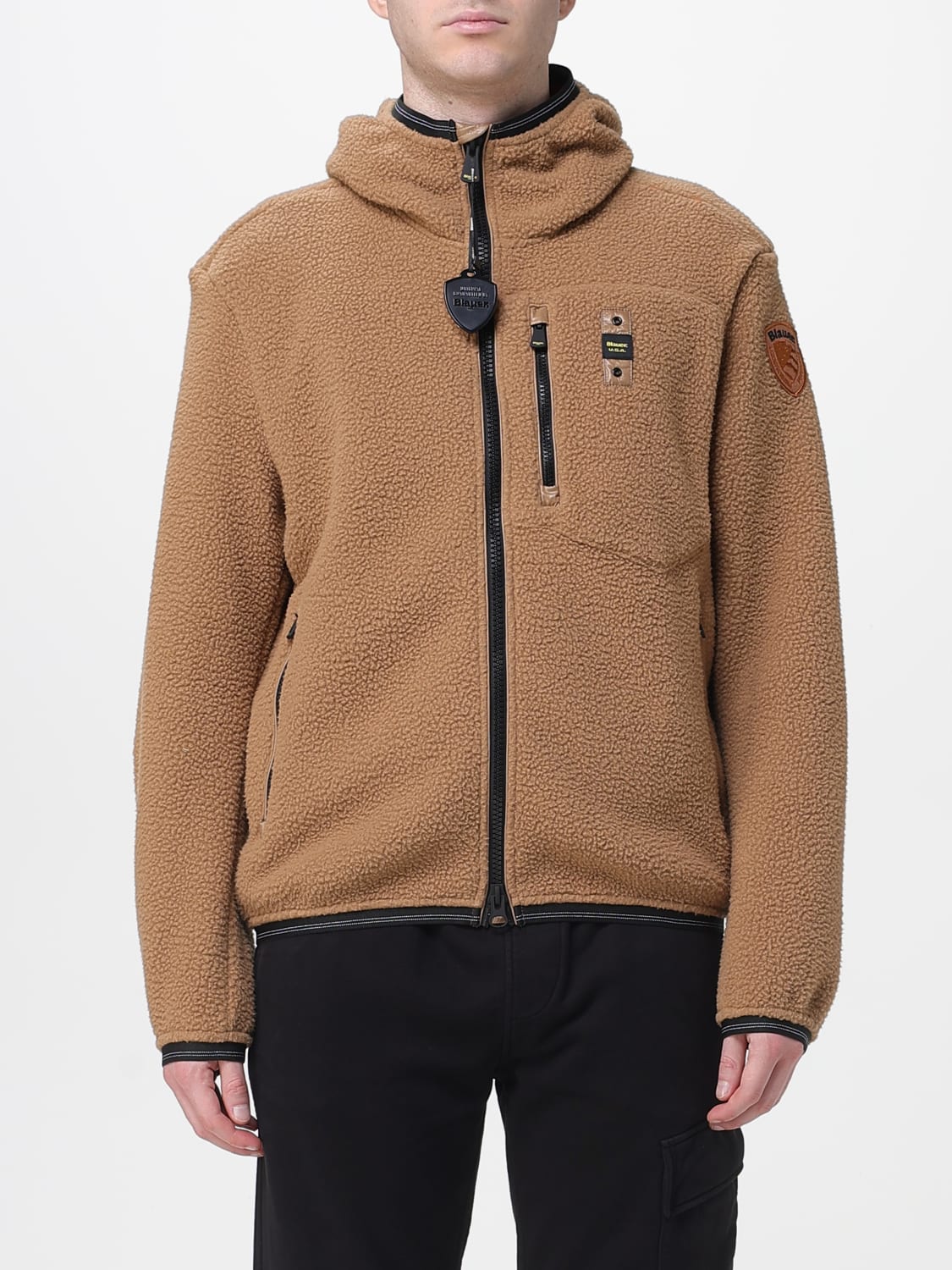 BLAUER JACKET: Jacket men Blauer, Brown - Img 1