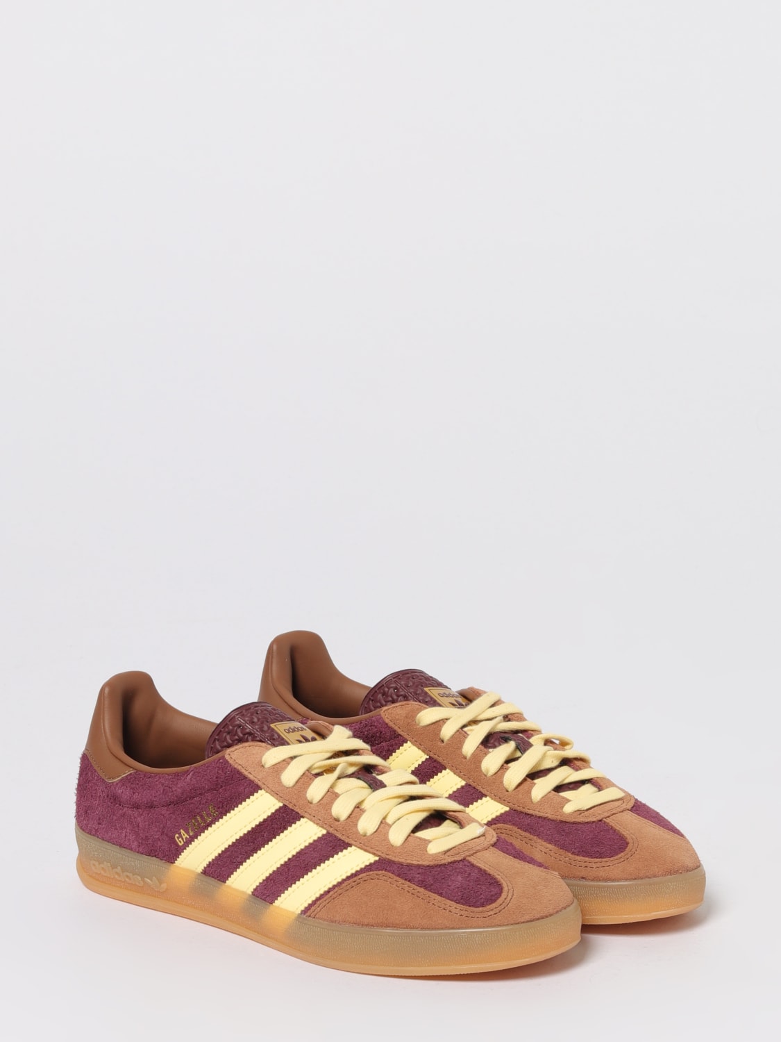 ADIDAS ORIGINALS SNEAKERS: Sneakers Gazelle Indoor Adidas Originals in camoscio , Rosso - Img 2