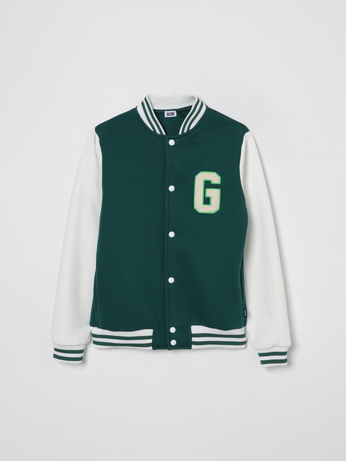 GCDS JUNIOR JACKET: Jacket kids GCDS Junior, Green - Img 1