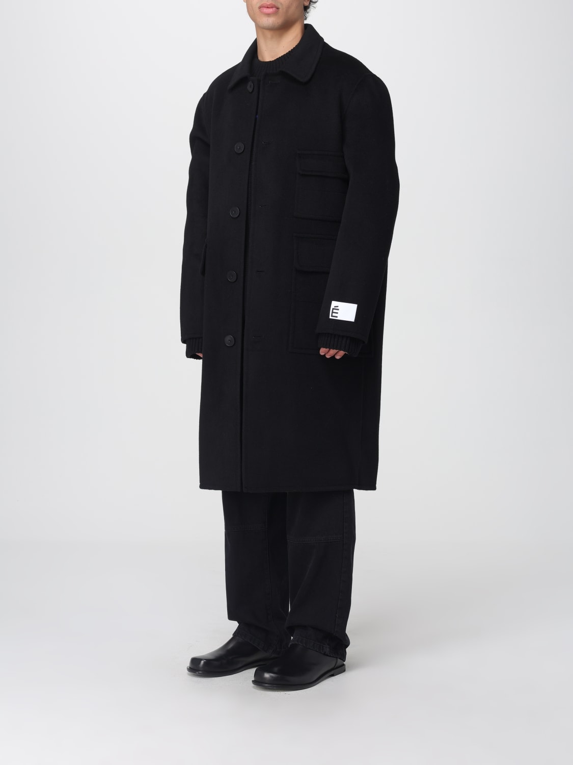 ÉTUDES STUDIO MANTEL: Mantel herren Études, Schwarz - Img 4