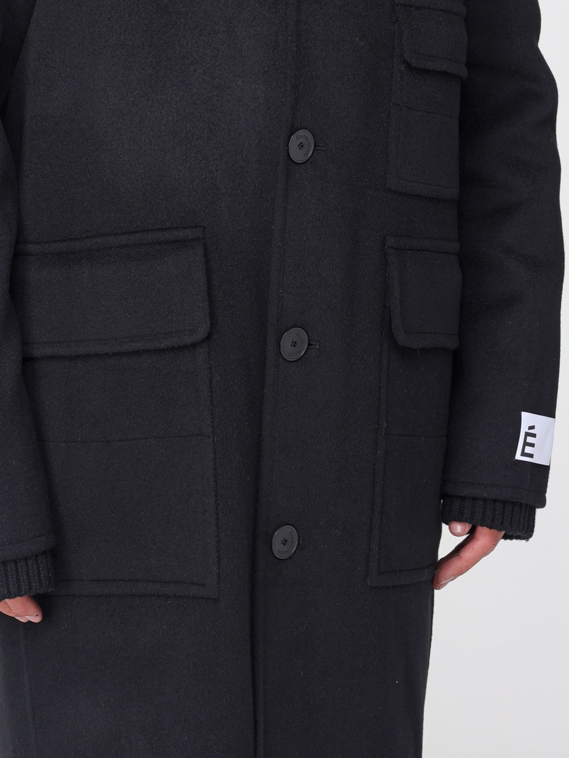 ÉTUDES STUDIO MANTEL: Mantel herren Études, Schwarz - Img 5