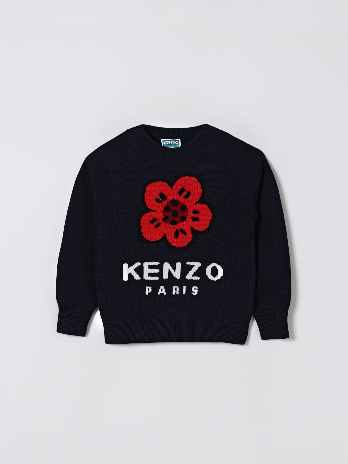 KENZO KIDS JERSEY: Jersey niños Kenzo Kids, Azul Oscuro - Img 1