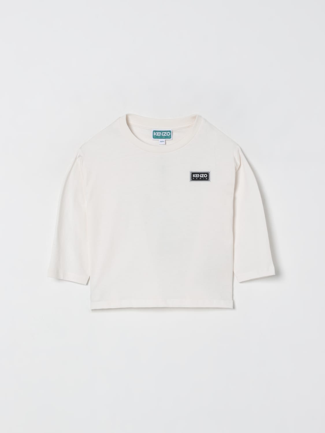 KENZO KIDS T-SHIRT: T-shirt kinder Kenzo Kids, Weiß - Img 1