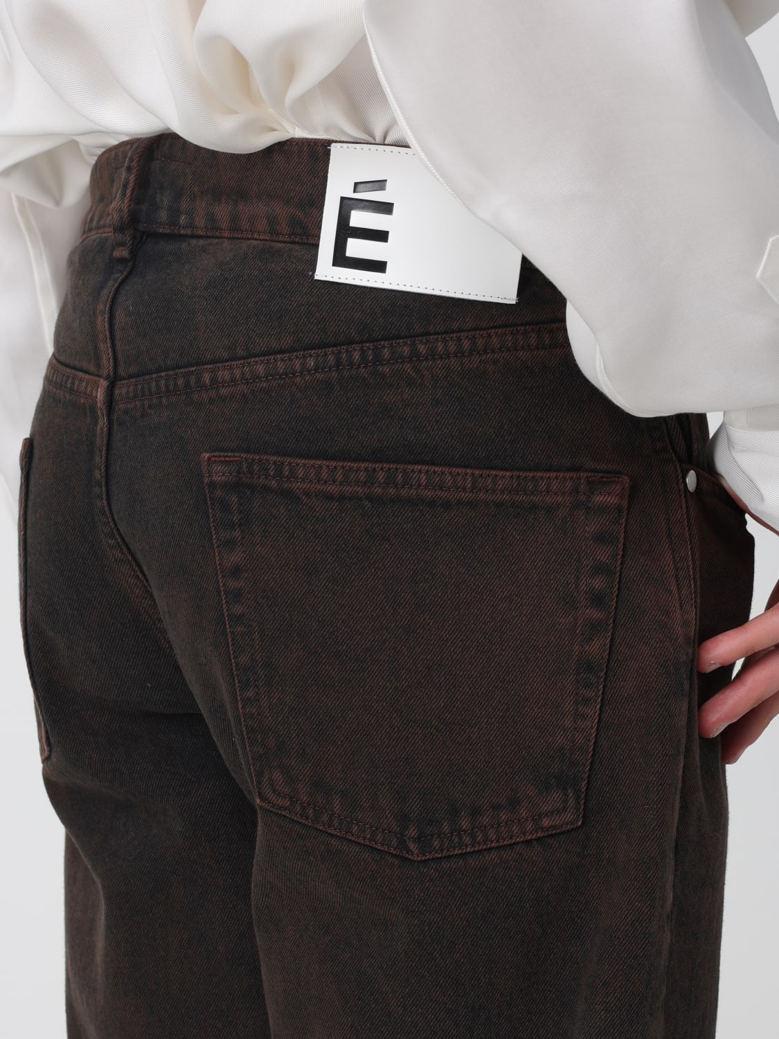 ÉTUDES STUDIO PANTALON: Pantalon homme Études, Marron - Img 4