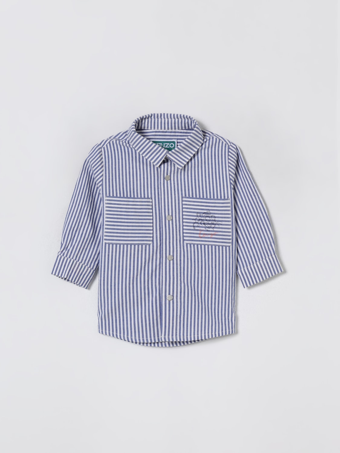 KENZO KIDS SHIRT: Shirt kids Kenzo Kids, Blue - Img 1