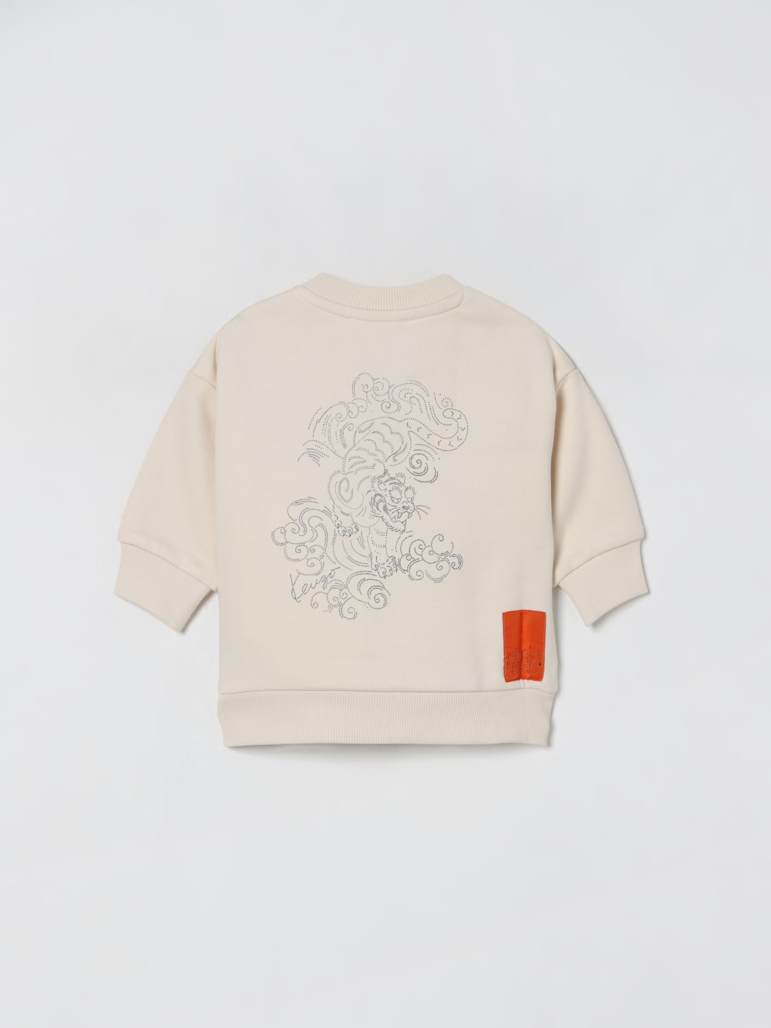 KENZO KIDS SWEATER: Sweater kids Kenzo Kids, Sand - Img 2