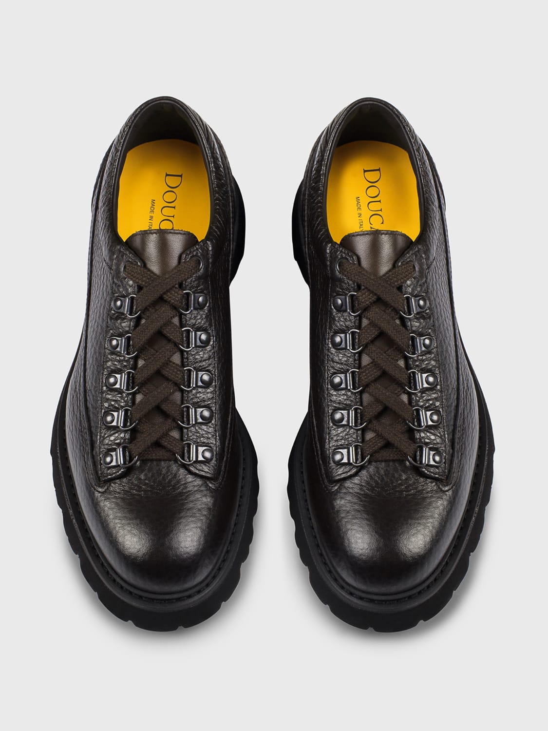 DOUCAL'S BROGUE SHOES: Brogue shoes men Doucal's, Dark - Img 3