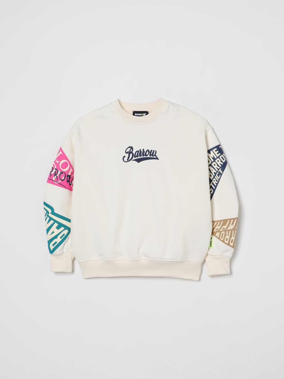 BARROW KIDS SWEATER: Sweater kids Barrow Kids, Cream - Img 1