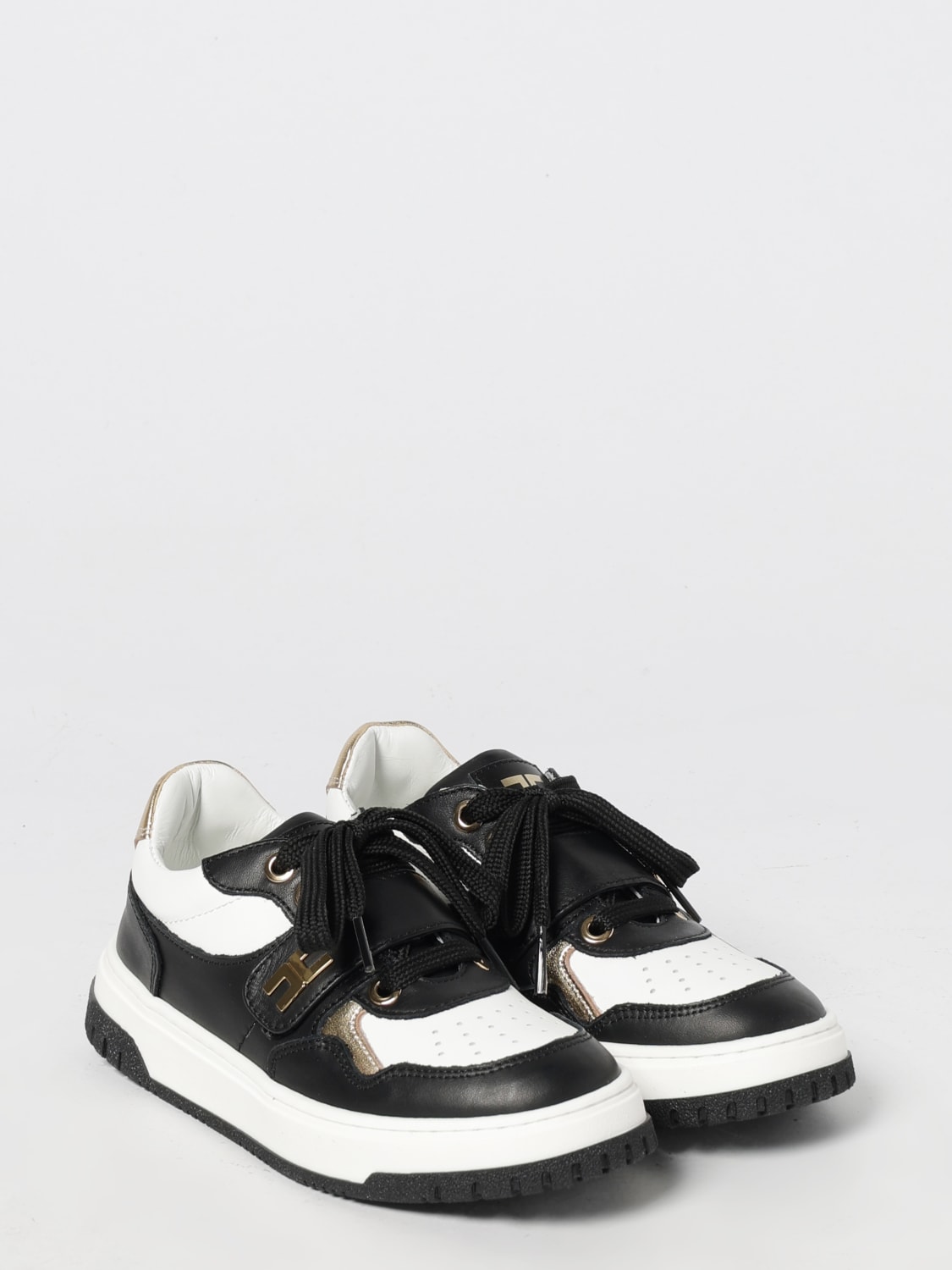 ELISABETTA FRANCHI LA MIA BAMBINA SNEAKERS: Shoes kids Elisabetta Franchi La Mia Bambina, Black - Img 2