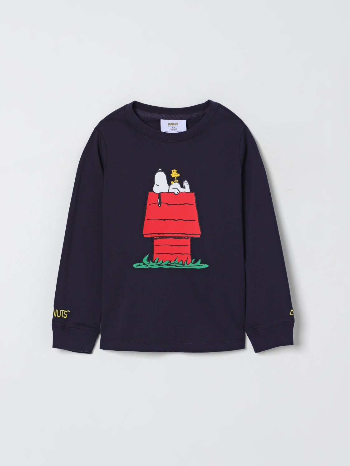 SUN68 T-SHIRT: T-shirt kids SUN68, Blue - Img 1