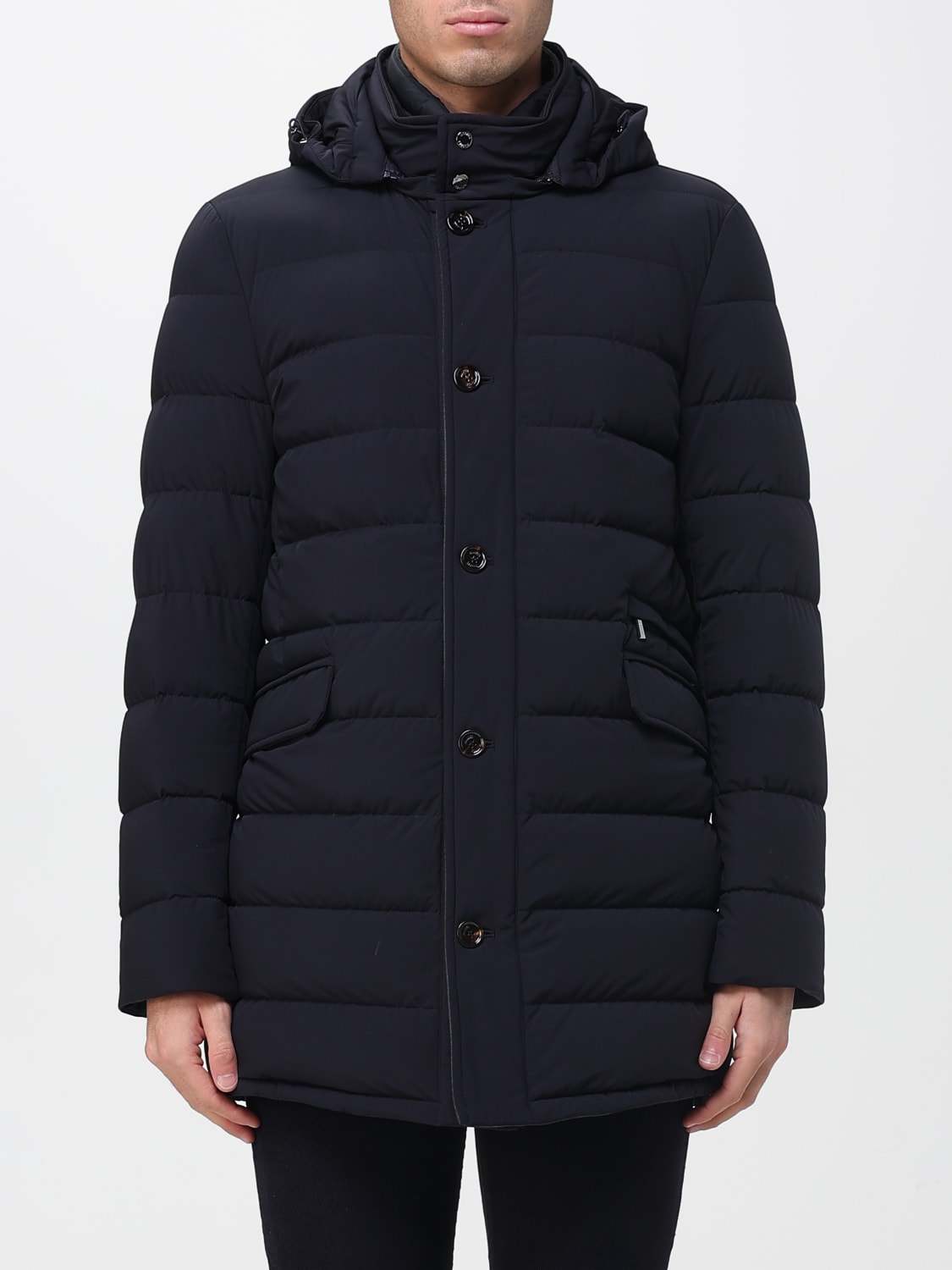 MOORER JACKE: Mantel herren Moorer, Blau - Img 1