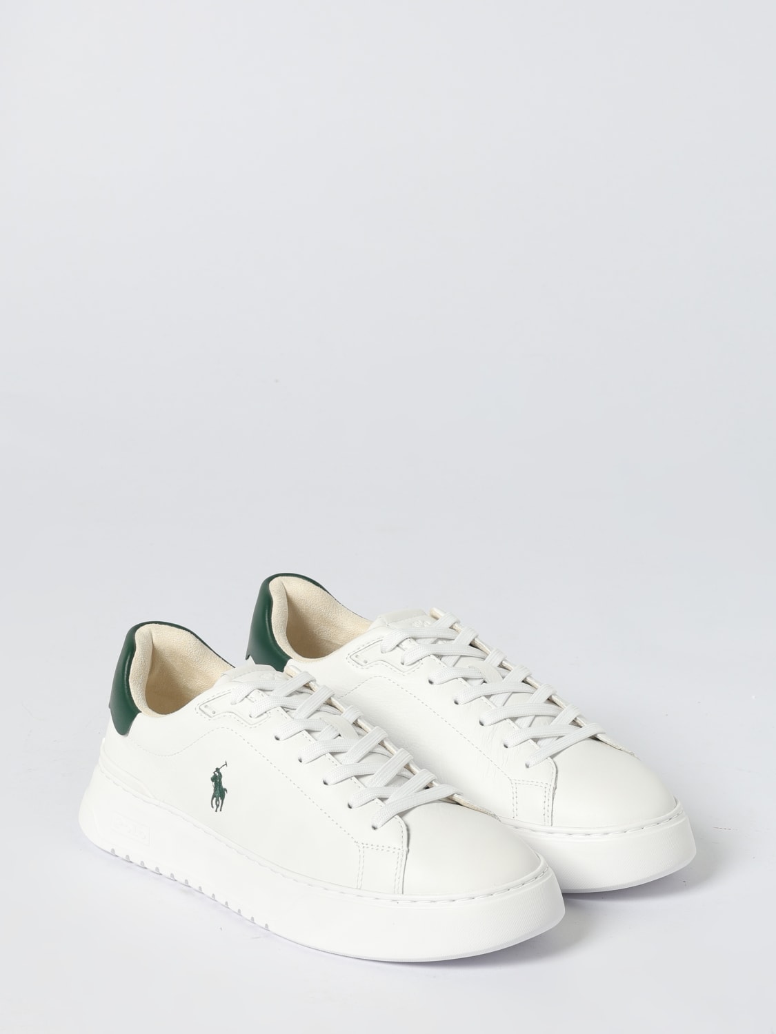 POLO RALPH LAUREN SNEAKERS: Schuhe herren Polo Ralph Lauren, Weiss 1 - Img 2