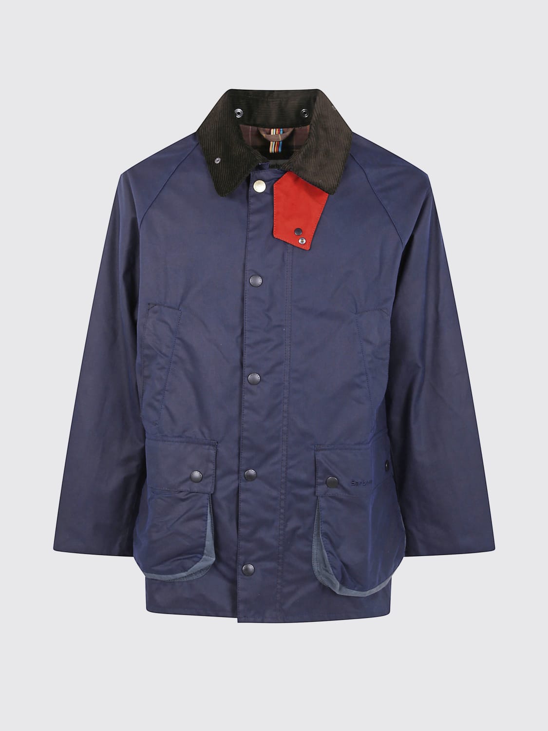 BARBOUR JACKET: Coat men Barbour, Blue - Img 1