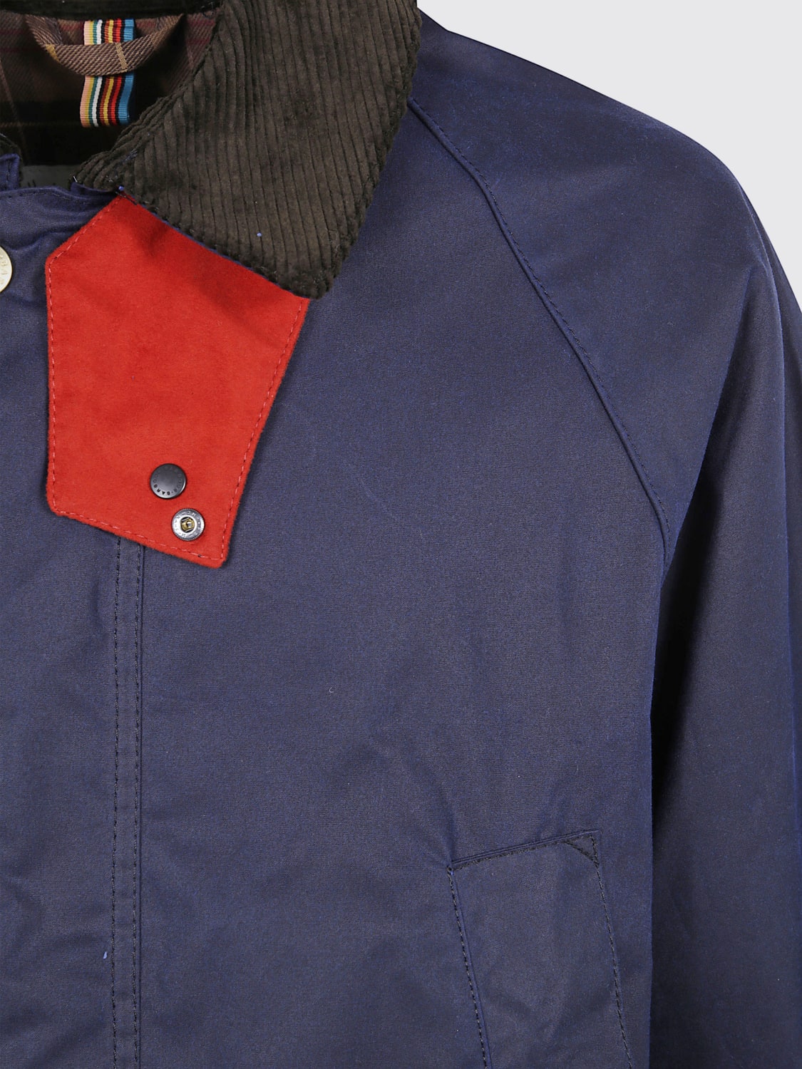 BARBOUR JACKET: Coat men Barbour, Blue - Img 3