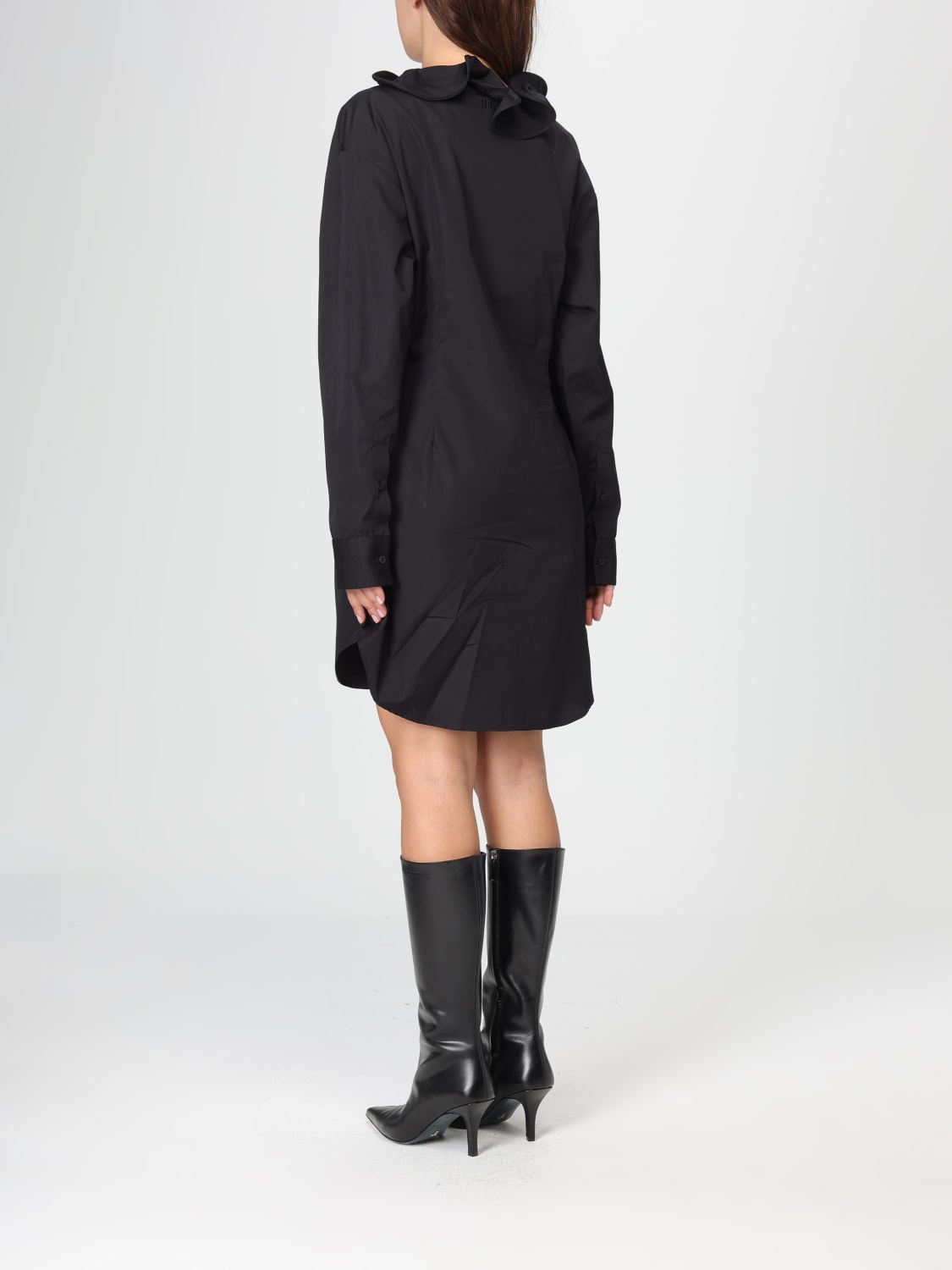 MSGM ROBE: Robe femme MSGM, Noir - Img 2