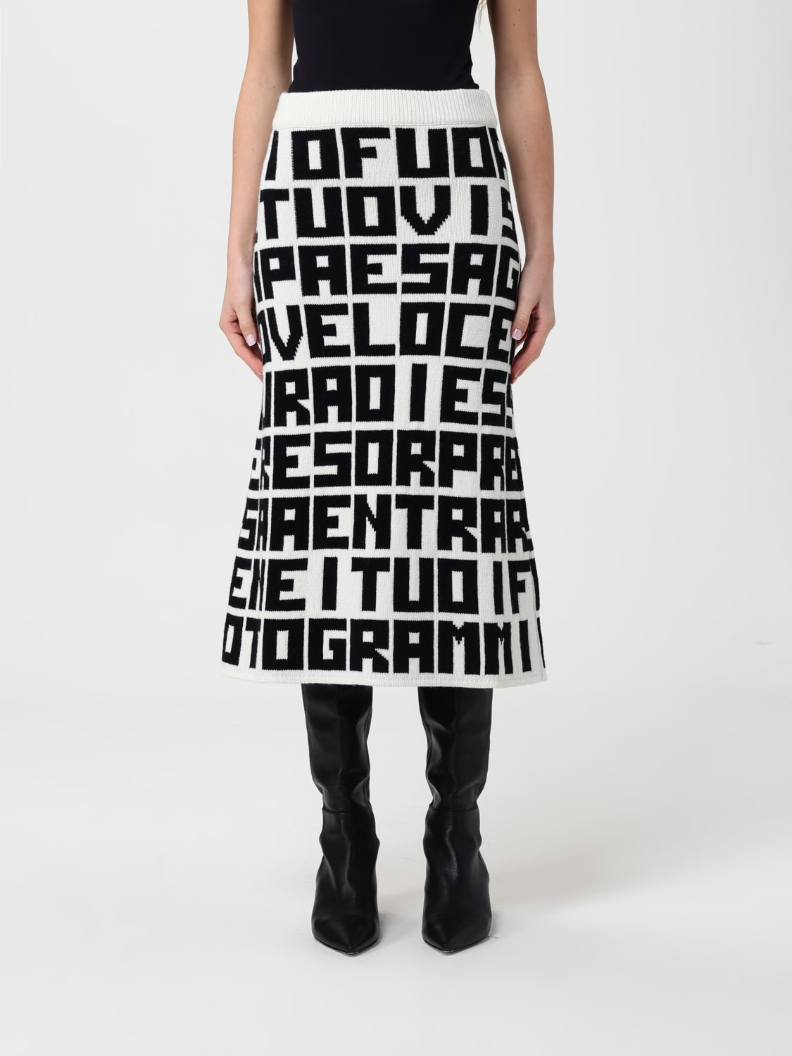 MSGM SKIRT: Skirt woman MSGM, Black - Img 1