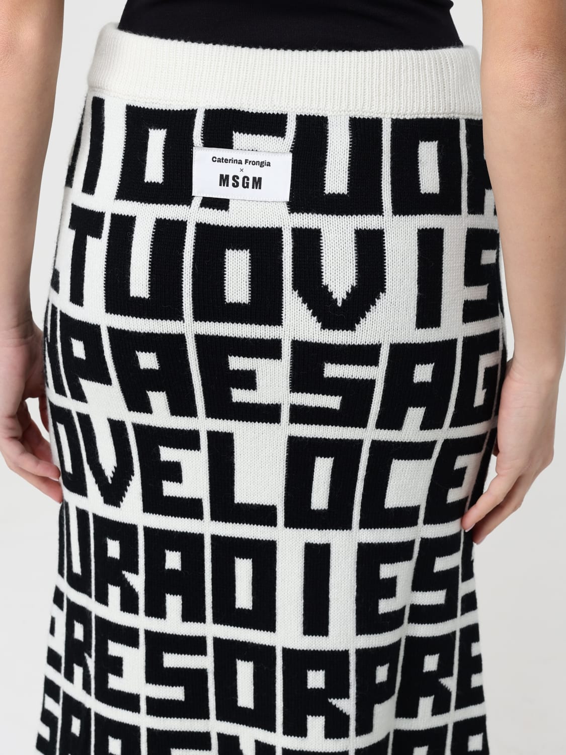 MSGM SKIRT: Skirt woman MSGM, Black - Img 4