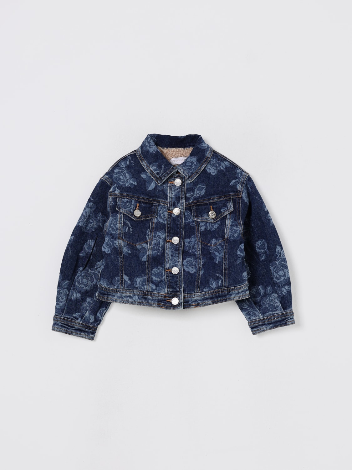 MONNALISA VESTE: Blazer enfant Monnalisa, Bleu - Img 1