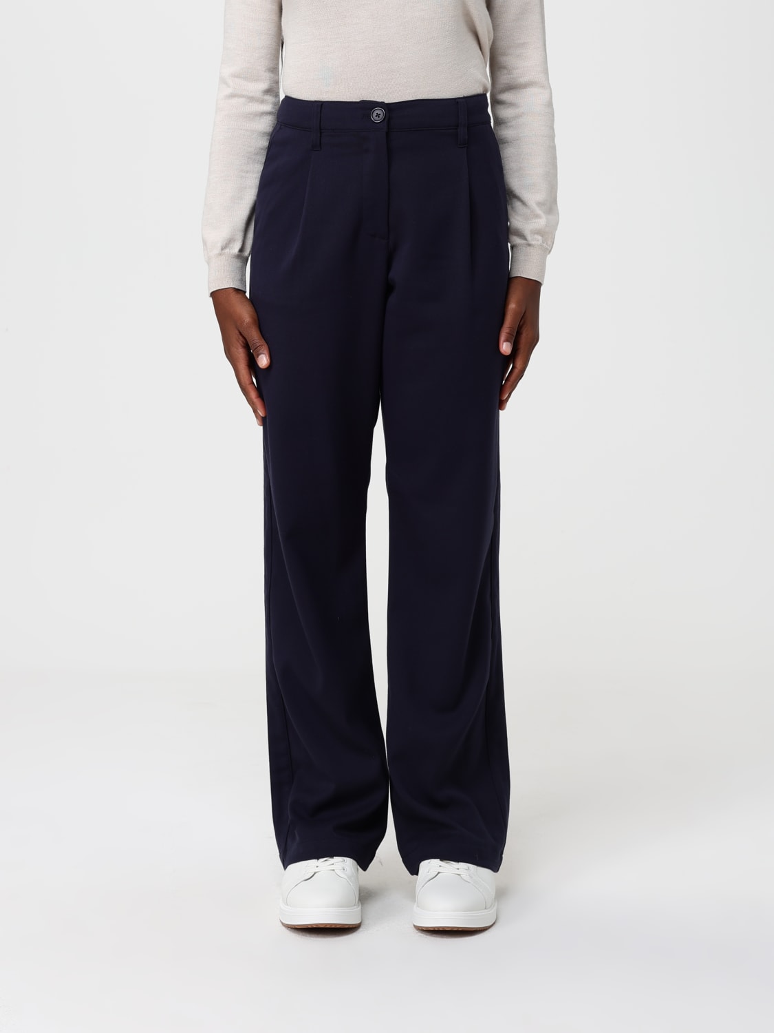 BLAUER HOSE: Hose damen Blauer, Blau - Img 1